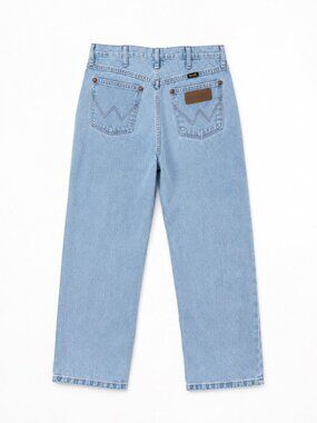 Vintage Wrangler Light Wash Straight Leg Jeans Men’s 31x32 USA Made